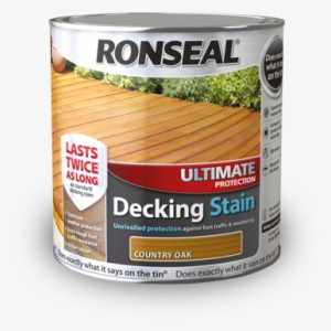 Ultimate Protection Decking Stain - Ronseal Ultimate Protection Decking Stain #1513335