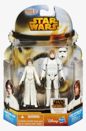 75" Mission Series 2-packs Princess Leia & Luke Skywalker - Star Wars Bossk Figure #1513701
