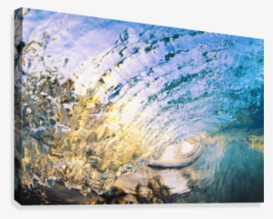 Hawaii, Maui, Makena, Beautiful Blue Wave Breaking #1513936