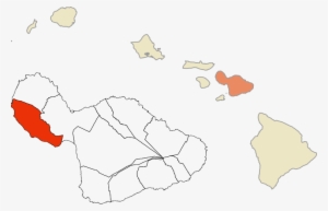 Historic Mokus Of Maui Map - Hawaii Islands #1514066
