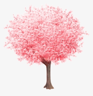 Decoración De Árboles De Cerezo Rojo - Watercolor Hearts And Flowers #1514316