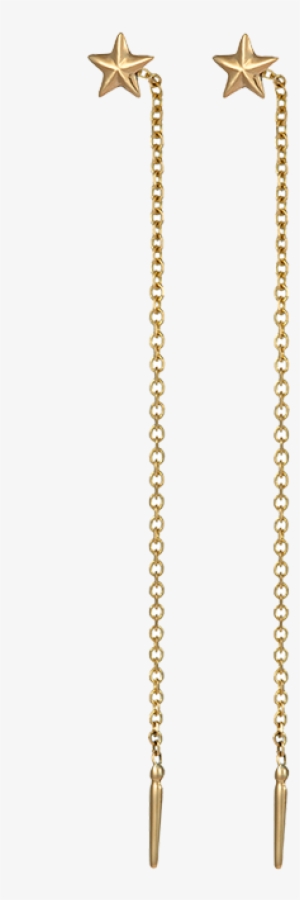 E Thread Earring Star Y85 - Chain #1514562
