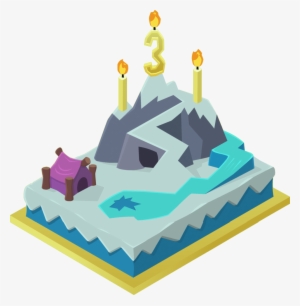 Birthday Cake Assset Pack Png Animal Jam Birthday - Birthday Cake #1514787