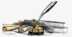 Writing Quill Books Transparent Background - Creative Writing Transparent Background #1515103