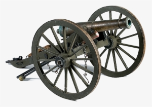 Picture Black And White Download Cannon Vector Revolutionary - Civil War Cannon Clipart #1515713
