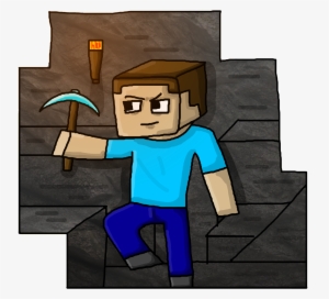 Drawn Pice Minecraft - Canvas #1516803