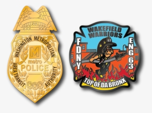 Pincrafters - Fire Police Badge #1517192