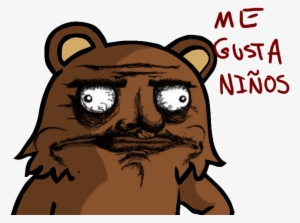 Gusta Bear Mammal Cartoon Vertebrate Nose Dog Like - Pedobear Meme #1517392