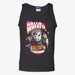 Myers Hallo Wheats Shirt, Halloween Michael Myers Cotton - T-shirt #1518661
