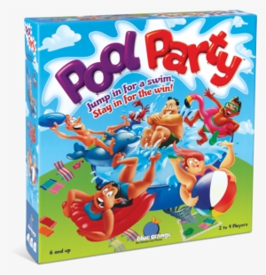 Pool Party Game - Pool Party Game Blue Orange #1519204