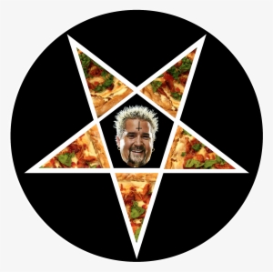 Welcome To My Guy Fieri Fan Page - Cool Satan Circle Transparent #1519333