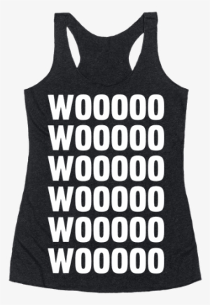 Woo Guy Racerback Tank Top - Smiling Doesn T Win You Gold Medals #1519404