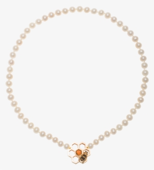 Beehave Pearl Necklace - Virginia Architect Stamp #1519553