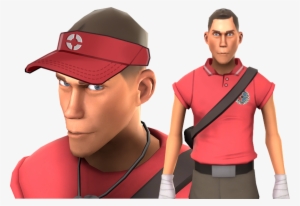 Less Out-there Tennis Scout, Guy Fieri Hat And Polo - Male #1519576