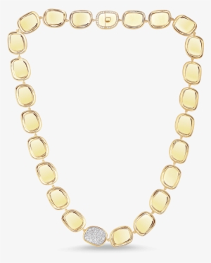 Black Jadenecklace With Diamonds - Collar #1519809