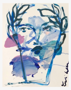 Acrylic Drawing Portrait - Paper #1520070