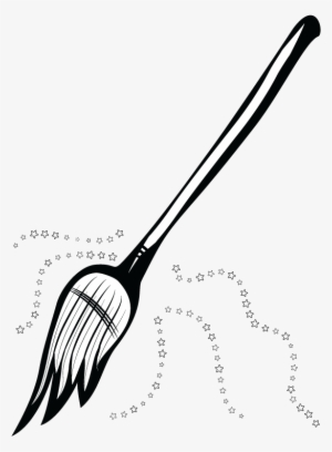 Free Clip Art, Witch Broom Clip Art, Vector Clip Art, - Clip Art #1520206