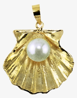 Scallop Pearl Pendant - Pendant #1520418