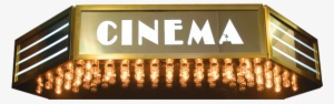 Hollywood Cinema Identity Sign #1520591