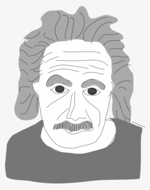 Collection Of Free Einstein Outline Download On - Albert Einstein Head Vector #1520794