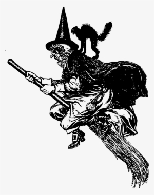 This Free Icons Png Design Of Witch On A Broom #1520845