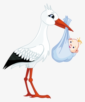 Best Free Stork Png Icon - Stork Carrying Baby Boy #1521010