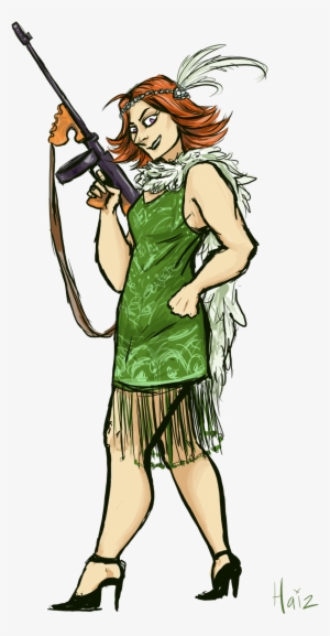 I Haven't Drawn Sigrun In A While And I've Been Stuck - Shoot Rifle #1521100