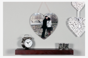 Single Hanging Polaroid Frame Png - Fashioncraft 5470 Romantic Love Locks Candle Favors #1521592