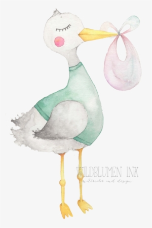 Clip Art Library Download Nursery Art Wildblumen Ink - Clip Art #1521714