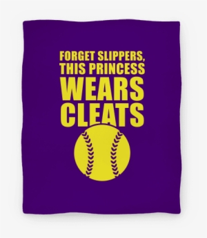 This Princess Wears Cleats Blanket Blanket - Princess Wears Cleats #1521788