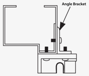 Angle-bracket - Mullion Bracket #1521994