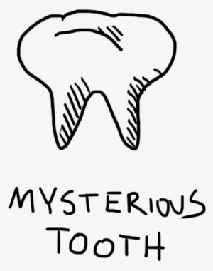 Doodle Tooth - Line Art #1522020