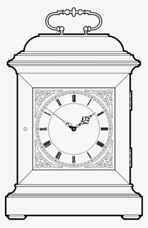 Bracket Clock Png Transparent Image - Quartz Clock #1522150