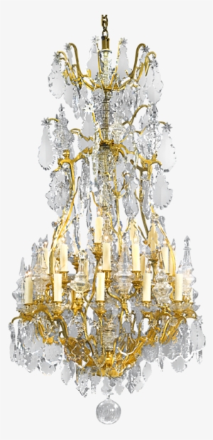 Thirty-light Baccarat Crystal Chandelier - Chandelier #1522734