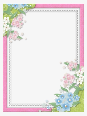 Pink Flower Frame Png Image - Pink Flowers Frame Png #1522756 Pink Flower Frame Png Image - Pink Flowers Frame Png #1522756