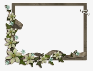 Vintage Flower Frames Png - Shelf #1522898