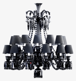 Modern Decorative Ceiling Big Crystal Chandelier - Baccarat Zenith Black Chandelier #1523041