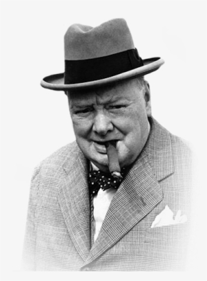 Winston Churchill Smoking Cigar - Winston Churchill No Background #1523063