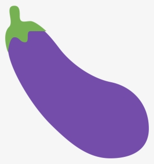 Eggplant Png Emoji - Eggplant Emoji Twitter #1523084