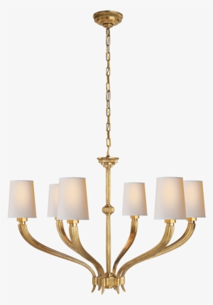Chc2462abnp 5 - Ruhlmann Chandelier - Antiqued Nickel - Visual Comfort #1523108