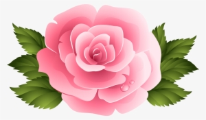 Easter Egg Of Pink Rose Petals And - Purple Roses Clipart #1523230