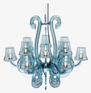 Blue - Fatboy Rockcoco Led Chandelier Outdoor - Transparent/cable #1523443