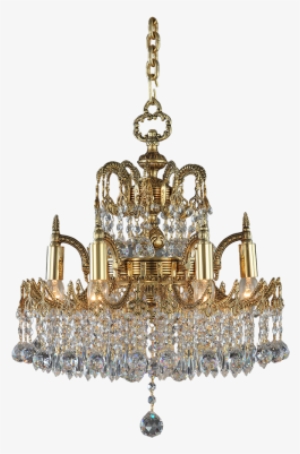 Quick View - Royal Brass Chandelier Png #1523559