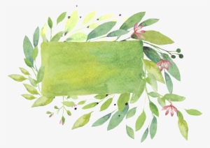 Leaf Border Decoration Vector - Portable Network Graphics #1524016