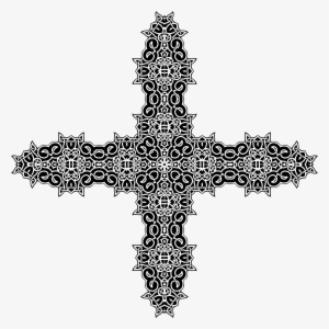 Celtic Knot Ornament Derivation Cross - Portable Network Graphics #1524044