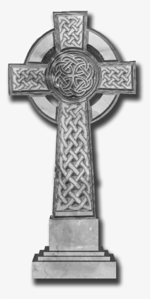 Celtic Cross - Celtic Cross Tombstone Png #1524133