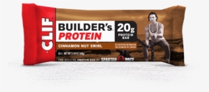 Cinnamon Nut Swirl Packaging - Clif Builders Protein Bar Crunchy Peanut Butter #1524684