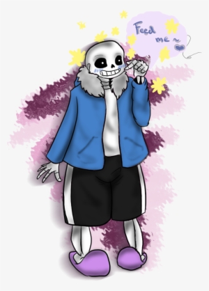 Image Download Sans Feed Me By Returnmemory On Deviantart - Drawing #1524798