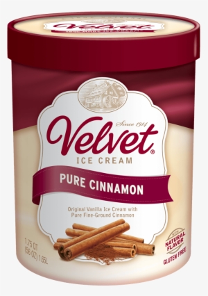 Pure Cinnamon - Vanilla Ice Cream Packaging #1524802