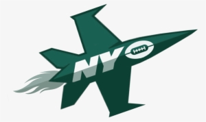 Jets Flying High - New York Jets Plane Logo #1525295
